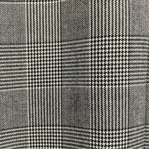 INC International Concepts Size XL Black/White Glen Plaid Blazer Double Breasted - Picture 5 of 7